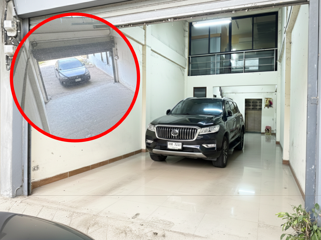 พื้นที่จอดรถสะดวกสบาย